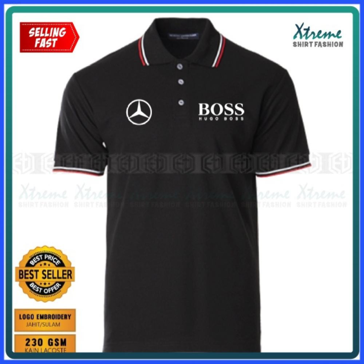 NEW เสื้อโปโล Gn เสื้อโปโล Hugo Boss Pga Tour Master Putter แฟชั่นบอย