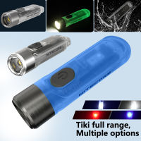 100 Original NITECORE TIKI GITD TIKI LE 300 Lumens MINI futuristic keychain light USB Rechargeable