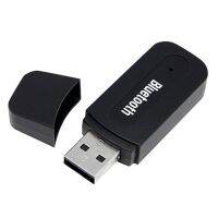 สายAUX เครื่องเสียงสเตอรีโอบลูทูธอะแดปเตอร์ไร้สาย Usb เพลงสำหรับรถยนต์อะแดปเตอร์ตัวรับสัญญาณเพลงสำหรับ Pc Blackcar Stylingf Y5 /1.05