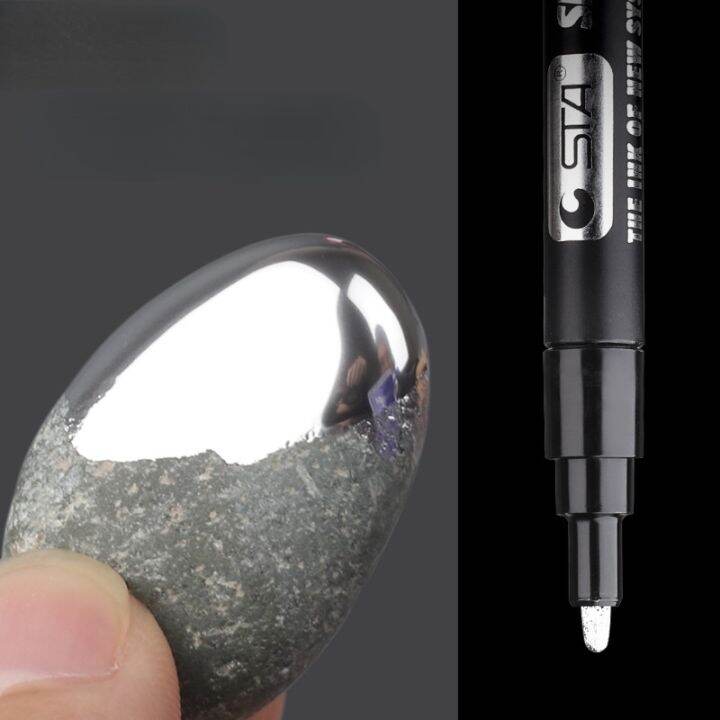 electroplating-mirror-silver-paint-pen-hand-repair-chrome-plated-metal-waterproof-tire-ceramic-touch-up-paint-1mm-2mm-nib