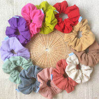 ยางรัดผมผ้าฝ้ายพร้อมส่ง