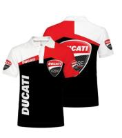 Racing POLO shirt Sport DUCATI 3D Tee Mens Casual Short-Sleeve Shirt Tops 2023