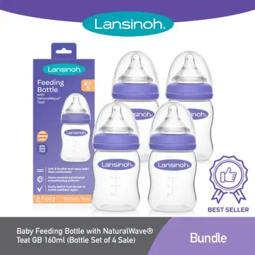 Lansinoh Momma Breastmilk Feeding Bottle,160Ml, 5 Ounces, With