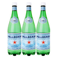 San Pellegrino Sparkling Mineral Water 1000ml x 3 (PET) น้ำแร่อัดแก๊สธรรมชาติ ซานเพลิกริโน่ ขนาด 1000ml แพ็ค 3 ขวด (0646)