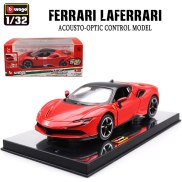 Urago 1 32 sf90 La suara Dan kendaraan mewah paduan ringan Diecast hadiah