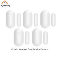 433MHZ Wireless Window Door detector Security Smart Gap Sensor for Home Security WIFI GSM  Alarm system Household Security Systems Household Security