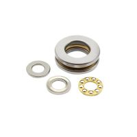 1pcs เครื่องบิน Axial Thrust Ball Bearing Mini 3-In-1 F2-6M F3-8M F4-10M F5-10M F6-12M F7-17M f8-16M F10-18M โลหะ Axial Ball Bearing-SYU STORE