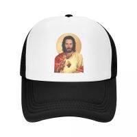 Punk Unisex Saint Keanu Reeves Trucker Hat Adult Meme Jesus John Wick Adjustable Baseball Cap for Men Women Outdoor