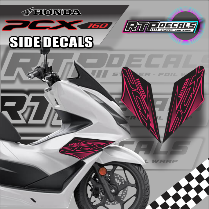 Honda PCX 160 Side Decals Sticker (PRINTED) Lazada PH