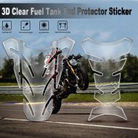 3D Motorcycle Transparent Crystal Glue Fuel ​Tank Pad Stickers Racing Moto Tank Protect Decals For Yamaha Honda Kawasaki Suzuki Decals  Emblems