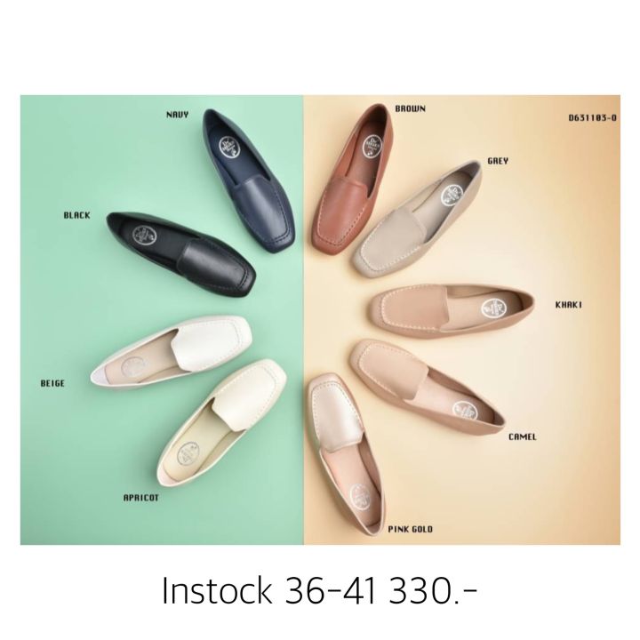 ไซส์-36-41-soft-casual-shoe-รองเท้าผู้หญิงส้นแบน-ทรงโลฟเฟอร์-รองเท้าทำงาน-รองเท้าคัทชูลำลอง-คุณภาพดี-ใส่สบาย