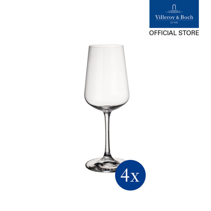 Villeroy & Boch Ovid White wine goblet Set4pcs ชุดแก้วสำหรับไวน์ขาว 4