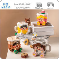 HC Drink Bubble Milk Tea Beer Juice Cup Mug Animal Pen Container DIY Mini Diamond Blocks Bricks Building Toy for Children no Box