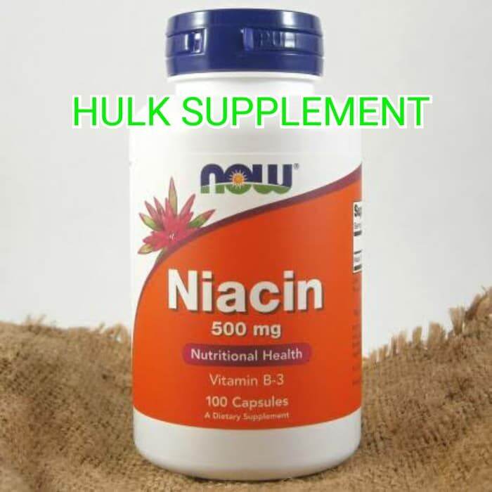 Now Foods Food Niacin Vitamin B3 500 Mg 100 Caps Lazada Indonesia