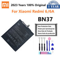 (มีในสต็อก) Xiao Mi แบตเตอรี่เดิม BN37 3000 MAh สำหรับ Xiaomi Redmi 6 Redmi6 Redmi 6A ศัพท์คุณภาพสูงเปลี่ยนแบตเตอรี่ **