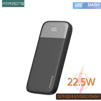 FERISING Power bank 5A VOOC Dash Super Charger 10000mAh PoverBank Portable Battery 20W PD QC3.0 Powerbank for Oneplus 6 7 8 9 10 ( HOT SELL) tzbkx996
