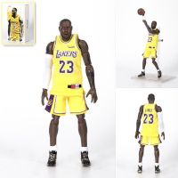 ดาราบาสเก็ตบอล Nba 1/9 Wade No. 3 Black James Kobe ตุ๊กตาเคลื่อนย้ายได้