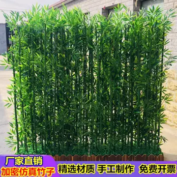outdoor fake bamboo artificial bamboo screen