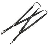 Easy Travel camera strap Photographer women suspender leather Rivet retro brace vintage men acessorios masculino