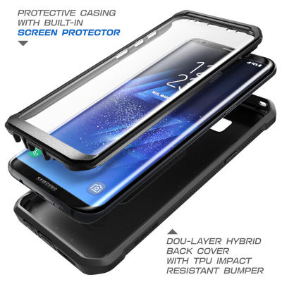 SUPCASE Cover For Samsung Galaxy S8 5.8 inch WITH Built-in Screen Protector Unicorn Beetle UB Pro Full-Body Rugged Holster Case