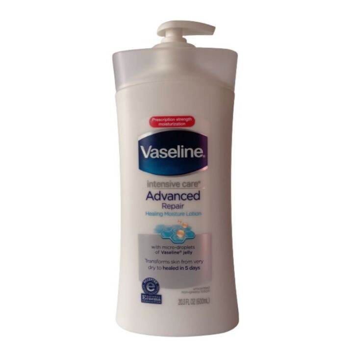 For Eczema Vaseline Intensive Care Advance Repair Healing Moisture Lotion Lazada PH