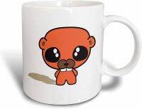 Mug_116154_1 Groundhog น่ารักกับเงา Groundhogs วันถ้วยกระเบื้องลายการ์ตูน11ออนซ์