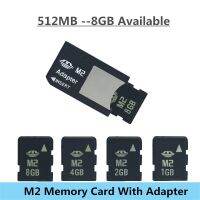 [HOT TALQQQWWEGE 583] การ์ดความจำ M2 8GB 4GB 2GB ไมโครตัวจุความจำกิกะไบท์1GB พร้อมอะแดปเตอร์ M2 MS Pro Stick Duo สำหรับกล้องโทรศัพท์