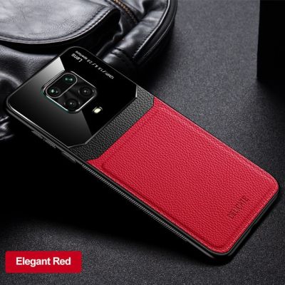 เคสโทรศัพท์เคสสำหรับ Xiaomi Redmi Note 9 S เคส PC ลายเนื้อละเอียดแบบย้อนยุคเคสหนังมีลวดลายสำหรับ Redmi Note 9 S 9 S Pro Max Bumper