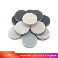 1 Inch Sponge Sandpaper Buffing Sanding Discs Foam Hook and Loop Precision Grinding For Polishing Car Paint Automobile