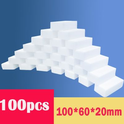 100pcs/Lot Sponge Eraser for Dishwashing Office Cleaner Cleaning Tools 100x60x20mm
