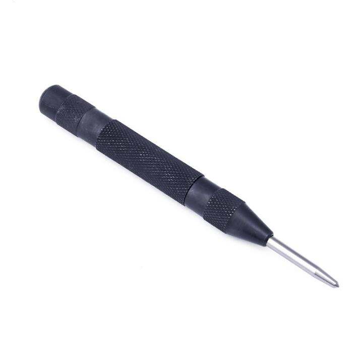 5 Automatic Centre Punch Heavy Duty Spring Loaded Metal Wood Press Dent