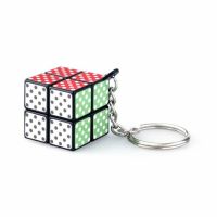 HIGHTIDE Magic Cube Keychain A (HGZ066-A) / พวงกุญแจรูบิค ลาย A แบรนด์ HIGHTIDE จากประเทศญี่ปุ่น