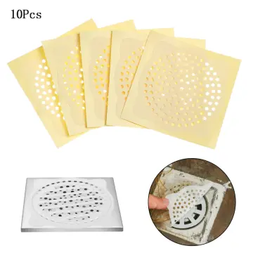 10Pc Disposable Shower Drain Hair Catchers, Mesh Stickers Hair Drainer, Hair  Catcher Shower Drain Flat, Hair Strainer, Hair Filter, Hair Stopper For  Bathroom/Bathtub/Kitchen Drain