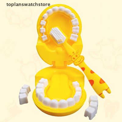 ♨▫☼ Toplan 4 ชิ้น เด็ก แกล้งทําเป็นเล่น ของเล่นทันตแพทย์ ตรวจสอบฟัน รุ่นชุดของเล่นเพื่อการศึกษา