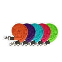 ：&amp;gt;?": Double Hook Lead Rope  Horse Halter Reins  Tether Horse Equipment Equestrian Equipment Tough Durable8218022