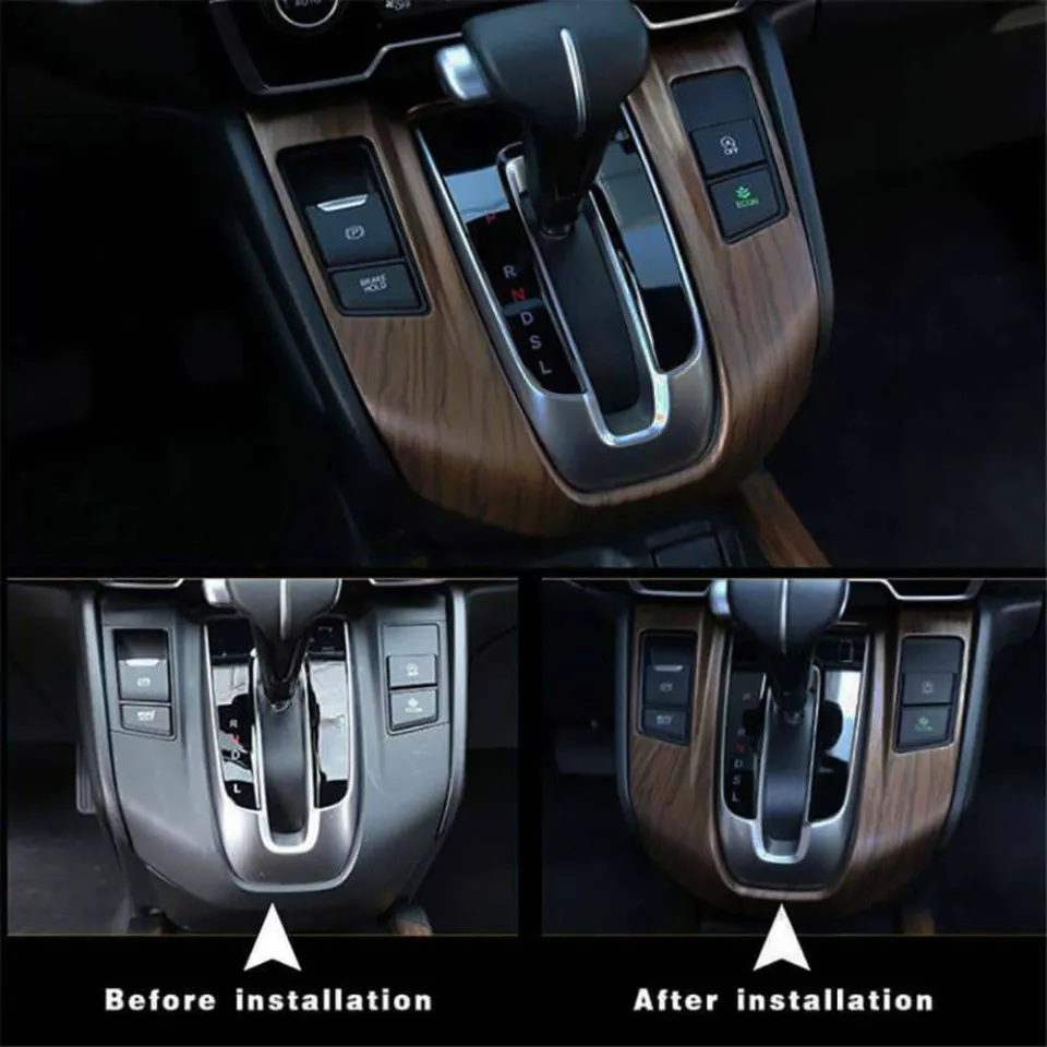 For Honda CRV CR-V 2017 2018 2019 2020 2021 Peach Wood Grain