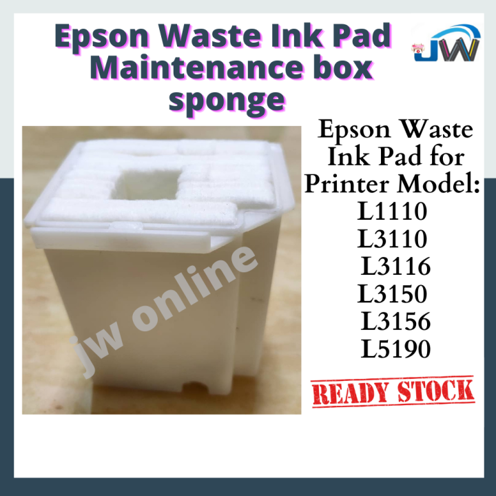 Waste Ink Pad L1110 EPSON L3110 L3150 L3156 L5190 Maintenance Box