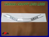 YAMAHA CHAPPY LB50 LB80 BODY STICKER "BLACK" LETTER (1 PC.) // สติ๊กเกอร์ชิปปี้ สีอักษรดำ  สินค้าคุณภาพดี