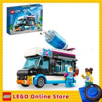 Camion LEGO City pingouin Slushy Van 60384, jouet pour la construction de véhicules, ensemble avec Costume, idée cadeau pour garçons et filles