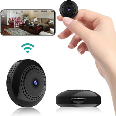 LCYATCE Mini Spy Camera WiFi Wireless Hidden Cameras for Home Security Surveillance with Video 1080P Small Portable Nanny Cam with Phone App, Motion Detection, Night Vision for Indoor Outdoor Small Camera