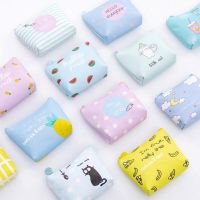 ❆┋ Cute Small Coin Purses Pu Leather Summer Fruit Pattern Earphone Card Key Coin Holder Wallet Bags Cartoon Money Storage Pouch Bag