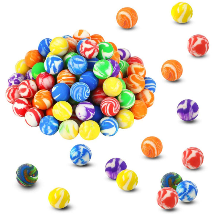 xueiu-เกมส์กีฬา-ของเล่นตลก-20mm-สีสัน-มินิ-ของเล่นเด้งดึ๋ง-ลูกบอลยาง-หมุนลูกบอลเด้ง-ลูกกระโดด-ลูกเด้ง