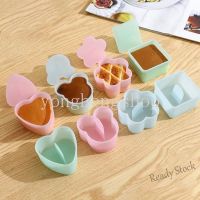 【Ready Stock】 ∈✈❍ C14 Creative Cartoon cute Onigiri Sushi Mold DIY Rice Ball Mold cookie cutter bread sandwich press mould Kids bento Tool Kitchen Accessories