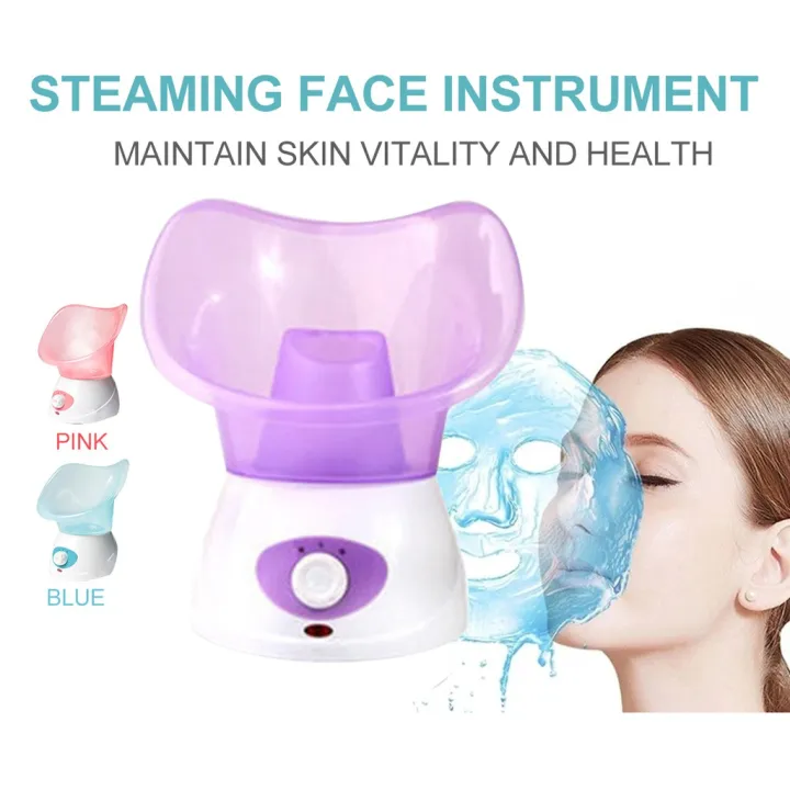 Nasal and Face Steam Inhaler Steamer for Inhalation Hot Mist Facial