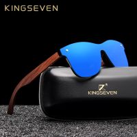 KINGSEVEN Natural Wooden Sunglasses Men Polarized Fashion Women Sun Glasses Original Wood