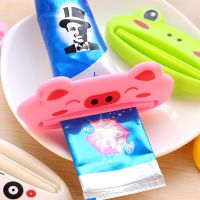 Toothpaste Squeezer Dispenser Facial Cleanser Clips Kid Toothpaste Tube Saver Cartoon Toothpaste Squeezer Bathroom Accessories