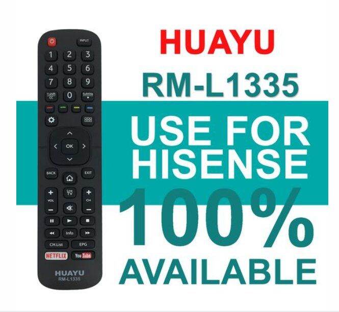 huayu-rm-l1335-mando-a-distancia-universal-para-hisense-lcd-smart-tv-en2h27hs-en2h27-en2h27b-en2bc27b-en2be27d-en2a27st-en2aj27h-er-22601a-er-22654-en2bb27h-en-31603b-en-32963hs-en-31603a-er-32961hs-e