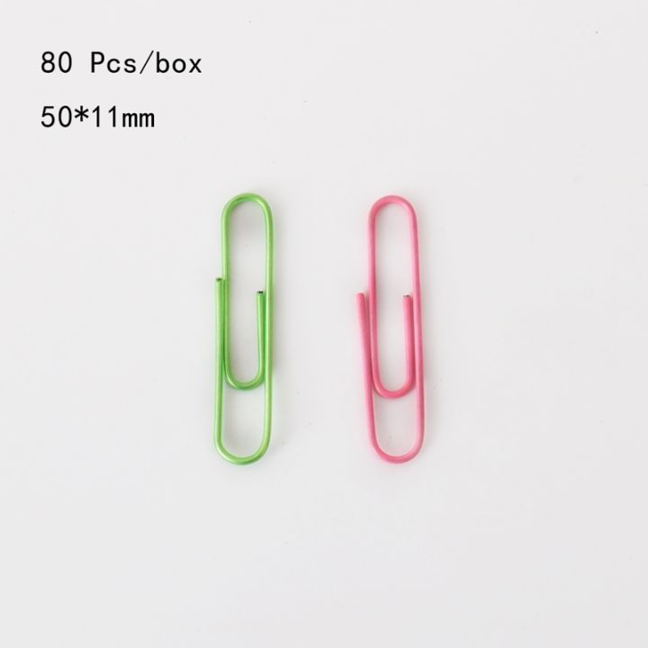 tutu-80pcs-set-of-50mm-colorful-paper-clips-paper-clips-notes-classified-clips-student-stationery-school-office-supplies-h0324
