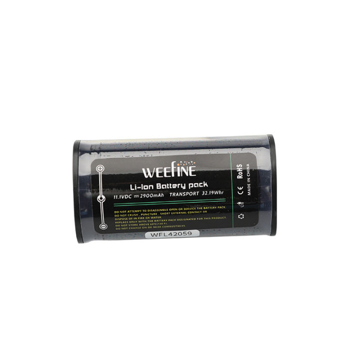 weefine-wbl-31n-3-18650-li-iion-battery-11-1vdc-2900mah-compatible-with-smart-focus-2300-2500-3500-solar-flare-3000