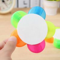 3 Pcs Color Flower Highlighter Painting Marking Pens Stationery Art Painting School Office Home Supplies Magic Marker Pen